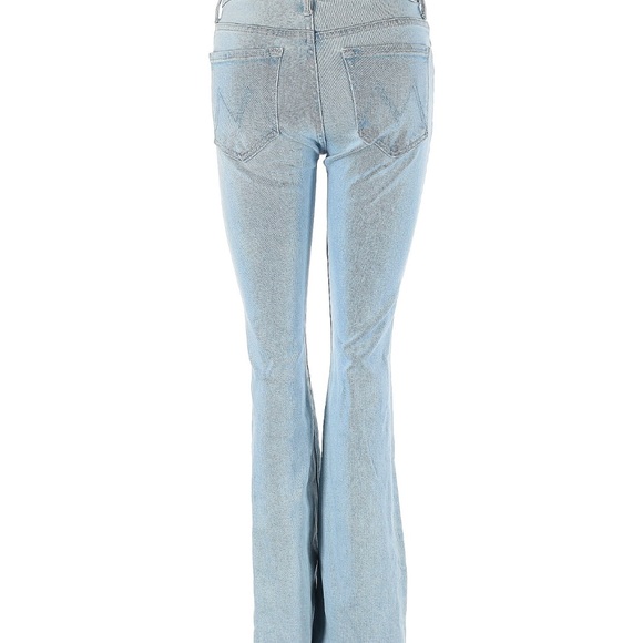 LiL MOTHER JEANS Light Blue Flare & Wide Leg Jeans. Size 26 - Picture 2 of 7